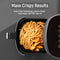Fabuletta 9-in-1 Heteluchtfriteuse - LED touchscreen - 4 L - Max. 230°C - Grijs