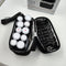 Carmen C2010 - Reis krulset - 10 rollers - Dual Voltage - Zwart Wit
