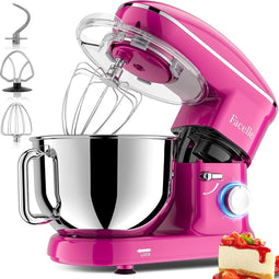 Facelle - Stand Mixer - 660W - 6 Snelheden
