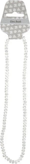 Facet kralen, afm 5x6 mm, gatgrootte 1 mm, kristal, 100stuks