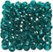 Facetkralen groen 4 Mm 100 Stuks