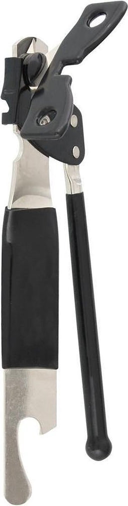 Fackelmann Basic Blik- en Flesopener 15 cm Zilver/Zwart