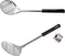 Fackelmann Food and More Opscheplepel 33 cm Zwart PP/RVS