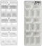 Fackelmann IJsblokjesvormer 24x9 cm Wit PP