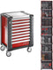 Facom Gereedschapswagen 9 laden, met 8 gevulde laden - Rood - JETCM215BNL