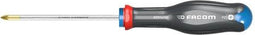 Facom PROTWIST® schroevendraaier voor Pozidriv® kruiskopschroeven - rond bled - ATD0X75