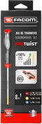 Facom Set van 8 schroevendraaiers - AT.J8PB