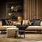 Dutch Decor Sierkussen Diana - Velvet - Taupe - 45x45 cm - Polyester - Kleur Driftwood