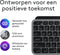 Logitech MX Keys S Combo for Mac - Draadloos Toetsenbord en Muis - Mac-specifieke toetsen en Smart Actions - Space Gray