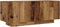vidaXL - Nachtkastje - 100x35x40 - cm - bewerkt - hout - oud - houtkleurig