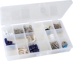Raaco 109093 - Assortimentsdoos - 18 vakken - 173 x 271 x 41 mm - Donkerblauw