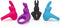Happy Rabbit - Oplaadbare Vibrerende Rabbit Cock Ring Paars