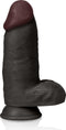 Captain Red The Colossus - Realistische Dildo - 26 7.5cm - Zwart