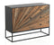 Arcón De Madera - Opbergkast 1 Deur 3 Lades - Metalen Basis