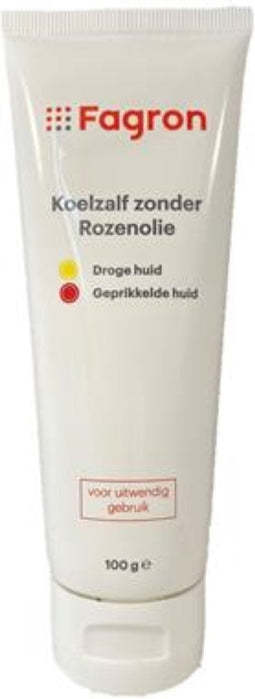 Fagron Koelzalf Zonder Rozenolie 100 gr