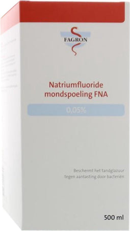 Fagron Natriumfluoride mondspoeling 0.05% (500ml)