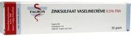 Fagron Zinc Sulphate Vaseline Cream 0.5% Fna