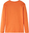 vidaXL-Kindershirt-met-lange-mouwen-vliegtuigprint-140-donkeroranje