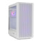 Nox-Xtreme NXINFTYIOTAWH - ATX Semi-toren doos - Roestvrij staal en tempered glass - Wit
