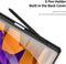Dux Ducis - Tablet hoes geschikt voor Samsung Galaxy Tab S8 - Toby Series - Tri-Fold Book Case - Zwart