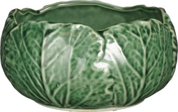 Mica Decorations Kool Bloempot - H8 x Ø16 cm - Porselein - Groen