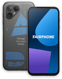 Fairphone 5, 8GB ram, 256GB opslag Transparant