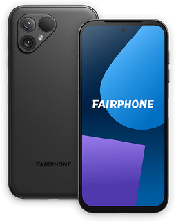 Fairphone 5, 8GB ram, 256GB opslag Zwart