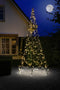 Fairybell LED Kerstboom voor buiten inclusief mast - 4 meter - 640 LEDs - Warm wit