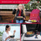 Faitron - Heatsbox GO - Electrische Lunchbox - Met Accu - RVS - Verwarmde Lunchbox - Voor Warme Maaltijden - Verschillende Compartimenten - Met App - 220V
