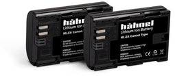 Hähnel HL-E6 - Li-Ion camera-accu - 1650 mAh - zwart (2 stuks)