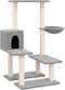 vidaXL - Kattenmeubel - met - sisal - krabpalen - 94,5 - cm - crèmekleurig