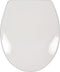 FALA - Toiletbril zitverkleiner - 2 Toiletbrillen in 1 - 36,1 × 47,4 cm - Wit
