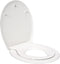 FALA - Toiletbril zitverkleiner - 2 Toiletbrillen in 1 - 36,1 × 47,4 cm - Wit