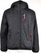 Falcon Barbon Junior - Winterjas - Kinderen - Maat 140 - Donker Grijs;Rood
