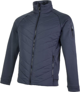 Falcon Borat Powerstretch Fleece Vest Heren Sportjas - Maat XXL - Mannen - grijs