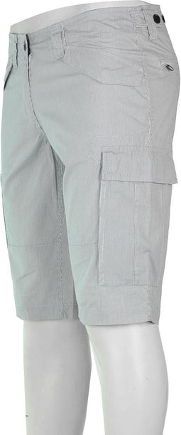 Falcon - Charlotte - Falcon Dames Shorts - L - Wit/Blauw