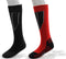 Falcon - Coolly 2pack - Skisokken - 35 - 38 - Zwart/Rood/Grijs
