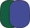 Falcon Eyes Background Board BCP-10-07 Groen/Blauw 148x200 cm