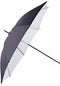 Falcon Eyes Flitsparaplu UR-32WB Wit/Zwart 70 cm