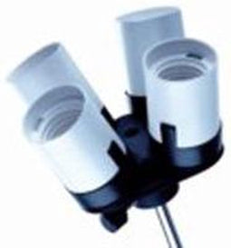 Falcon Eyes Lamphouder LH-4HU 4 x E27+ Paraplu Houder