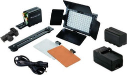 Falcon Eyes LED Lamp Set Dimbaar DV-160V-K2 incl. Accu