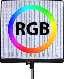 Falcon Eyes Ledpaneel Rgb Rx-824-k1 150watt 63 X 63 Cm Zwart