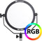 Falcon Eyes Studiolamp Mc-180c Rgb Led 18w 1300 Lux Zwart