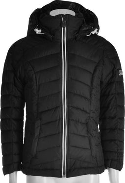 Falcon Fortune Junior - Jas - Kinderen - Maat 116 - Zwart;Wit