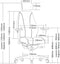 Falcon heavy duty 24uurs bureaustoel in echt leer