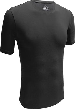 Falcon - Hugh O-neck 2Pack - Zwarte T-shirts - XL - Zwart