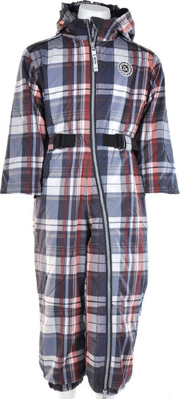 Falcon Joker - Wintersportjas - Kinderen - Maat 80 - Rood;Donker Blauw;Wit;Grijs