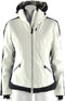 Falcon Kasandra Wintersportjas - Maat L - Vrouwen - crème/zwart