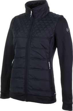 Falcon Micky Powerstretch Fleece Vest Dames Sportjas - Maat L - Vrouwen - zwart