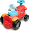 FALK Looptractor Maurice met Trailer Rood
